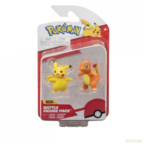 Pokemon - BATTLE FIGURE 2 PK CHARMANDER AND PIKACHU [FIGURKA]