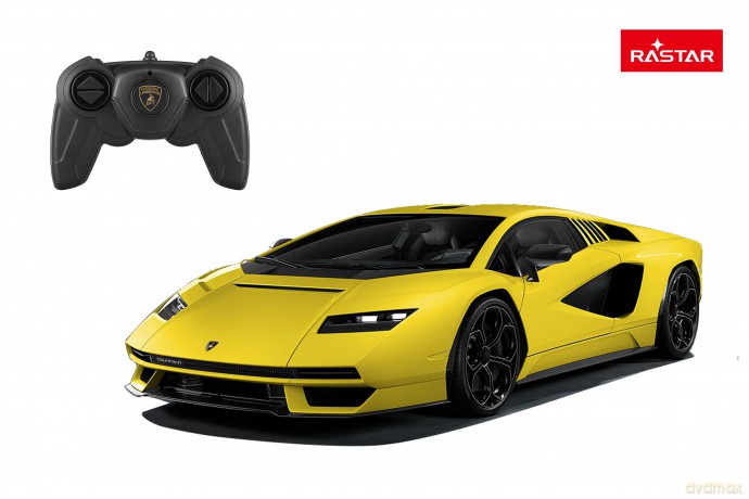 RASTAR - R/C 1:16 Lamborghini Countach LPI 800-4 Yellow