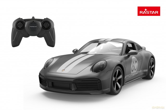 RASTAR - R/C 1:16 Porsche 911 Sport Classic Grey