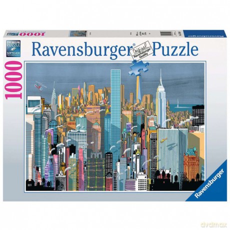RAVENSBURGER Puzzle I Am New York 1000p [PUZZLE]