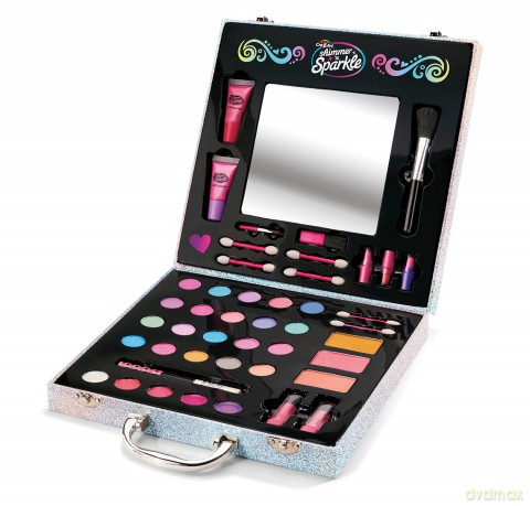 Shimmer 'n Sparkle - Shimmering Glitter Makeover Studio Case