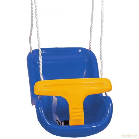 Spring Summer - Baby Swing Deluxe - Blue/Yellow