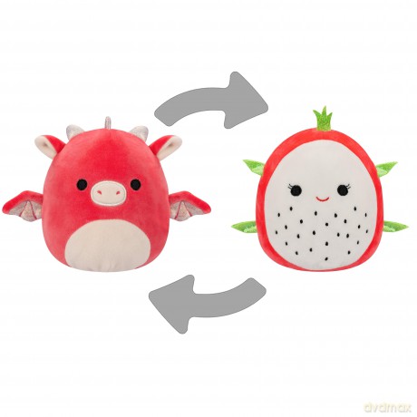 Squishmallows - Flip A Mallow 13 cm - Dragonfruit/Dragon