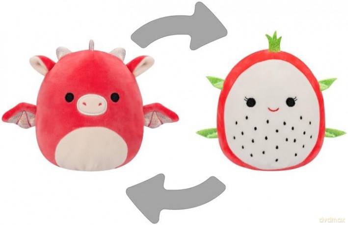 Squishmallows - Flip A Mallow 13 cm - Dragonfruit/Dragon