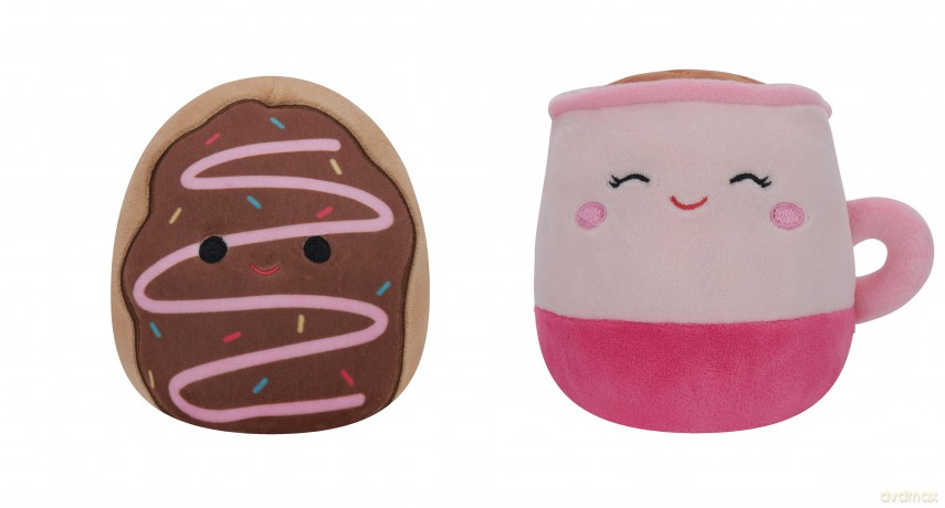 Squishmallows - Flip A Mallow 13 cm P15 - Deja the Donut/Emery the Latte