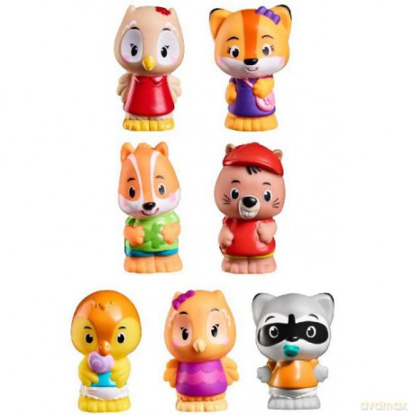 Timber Tots by Klorofil - Charaters - Set of 7