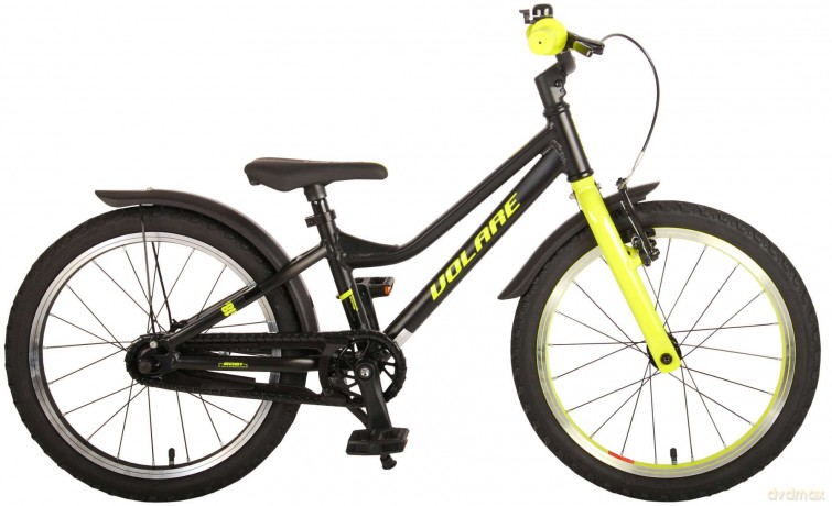Volare - Children's Bicycle 18 - Blaster Black/Green