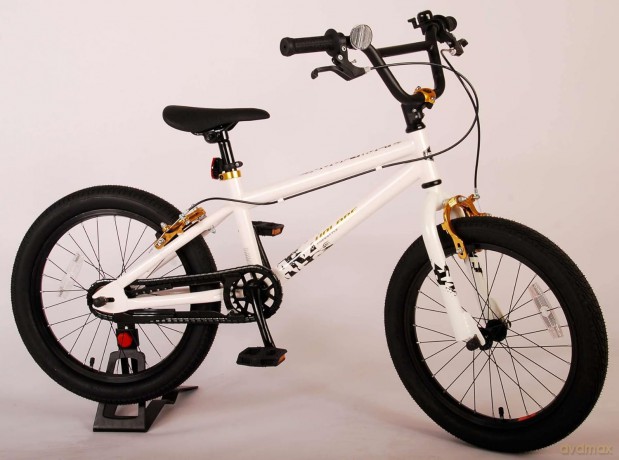Volare - Children's Bicycle 18 - Cool Rider BMX White/Gold