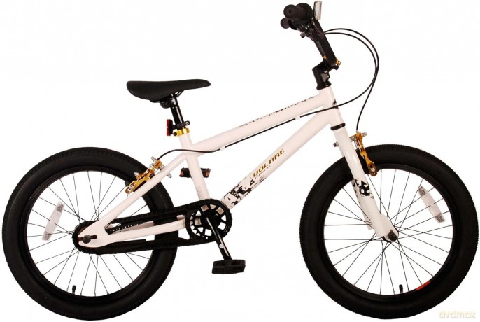 Volare - Children's Bicycle 18 - Cool Rider BMX White/Gold