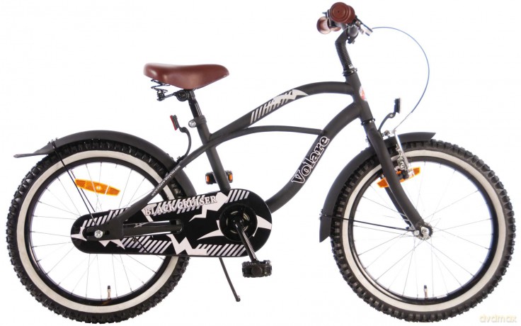 Volare - Children's Bicycle 18 - Cruiser Black