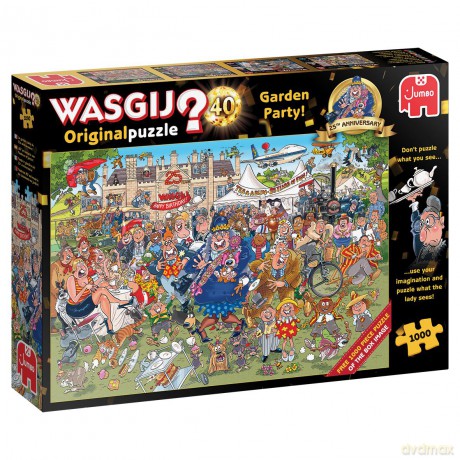Wasgij - Original - #40 - Garden Party! 25th anniversary [PUZZLE]