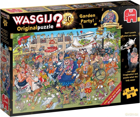 Wasgij - Original - #40 - Garden Party! 25th anniversary [PUZZLE]