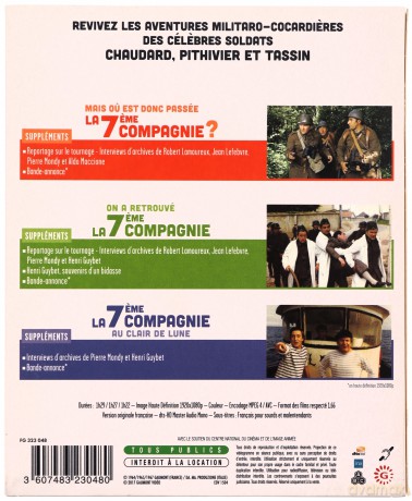 The Seventh Company Trilogy (Siódma kompania Trylogia) [3xBlu-Ray]