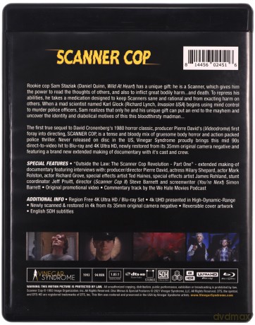 Scanner Cop [Blu-Ray 4K]+[Blu-Ray]