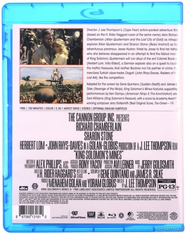 King Solomon's Mines (Kopalnie króla Salomona) [Blu-Ray]