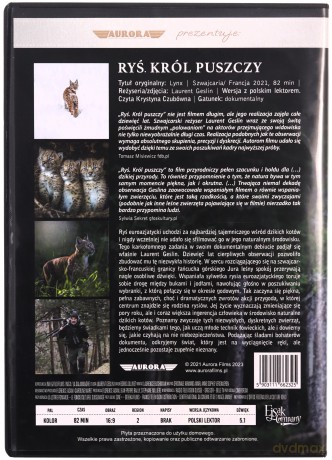 Ryś. Król puszczy [DVD]