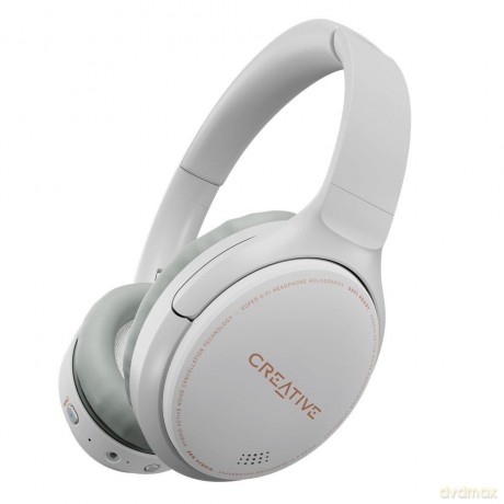 Słuchawki nauszne Creative - Zen Hybrid Wireless Over-ear Headphones ANC, White