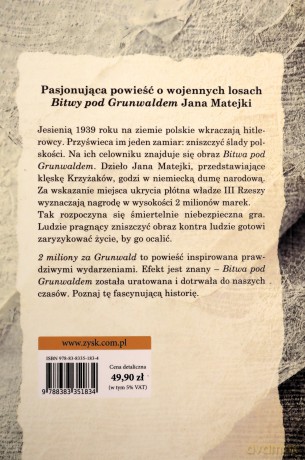 2 miliony za Grunwald - Joanna Jodełka [KSIĄŻKA]