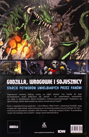 Godzilla. Władcy Ziemi (Tom 2) - Chris Mowry, Matt Frank [KOMIKS]