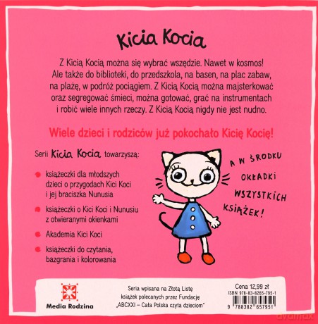Kicia Kocia sprząta. Kicia Kocia - Anita Głowińska [KSIĄŻKA]