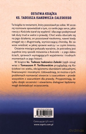 Kościół ma być przezroczysty - Tadeusz Isakowicz-Zaleski [KSIĄŻKA]