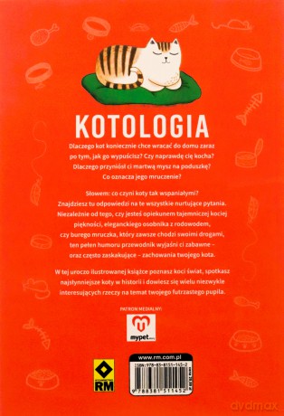 Kotologia Co naprawdę myśli twój kot - Foster Ruby [KSIĄŻKA]