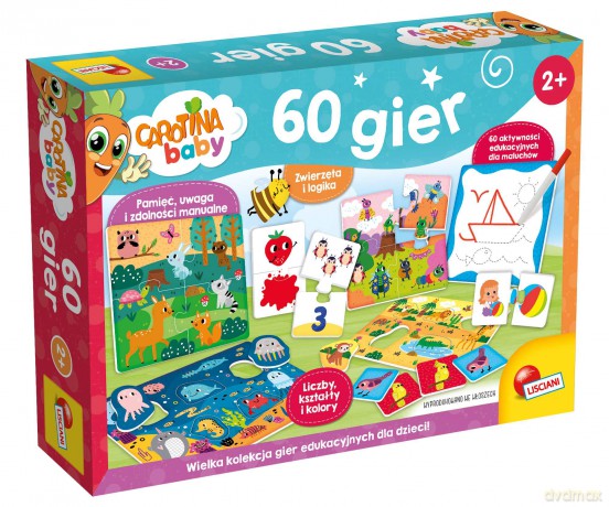 Lisciani Carotina baby 60 gier 304-PL102877 [GRA]