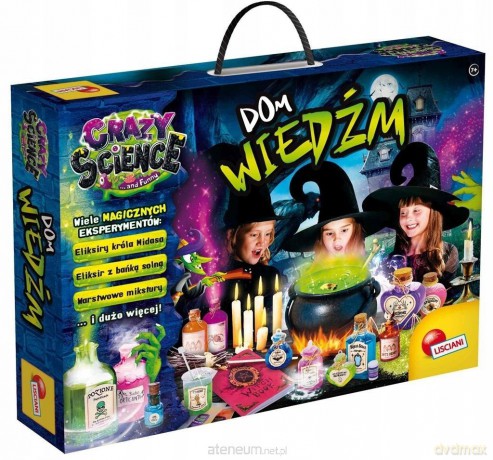 Lisciani Crazy Science Dom wiedźm 304-PL100255