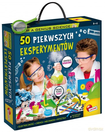 Lisciani I"m a Genius 50 pierwszych eksperymentów 304-PL100248
