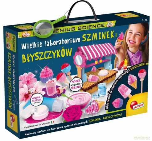 Lisciani I"m a genius Wielkie laboratorium szminek i błyszczyków 304-PL102648