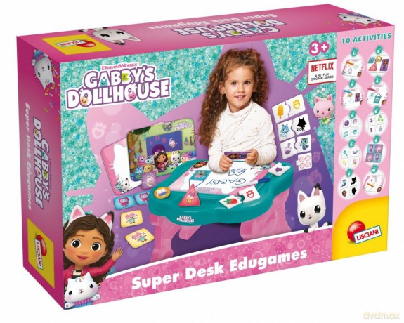 Lisciani Koci Domek Gabi Biurko z grami edukacyjnymi 304-103355 [GRA]