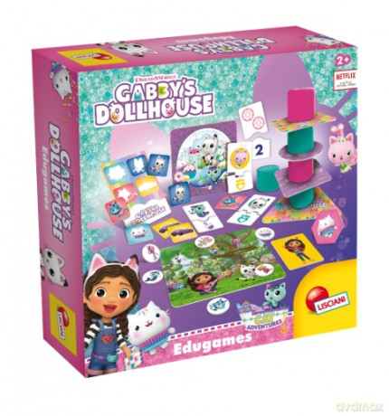 Lisciani Koci Domek Gabi kolekcja gier edukacyjnych 304-103348 [GRA]
