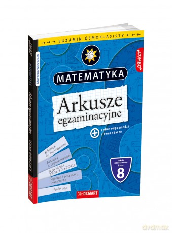 Matematyka. Arkusze egzaminacyjne. Egzamin ósmoklasisty - Marzena Wieczorek [KSIĄŻKA]