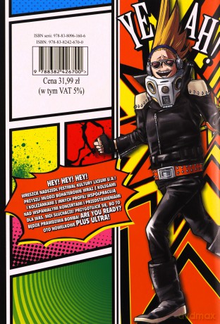 My Hero Academia. Light Novel historie szkolne (Tom 4) - Kohei Horikoshi, Anri Yoshi [KOMIKS]