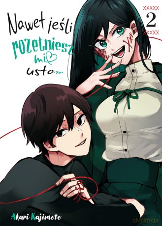 Nawet jeśli rozetniesz mi usta.. (Tom 2) - Akari Kajimoto [KOMIKS]