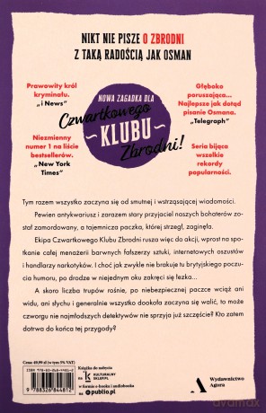 Ostatni gasi światło. Czwartkowy Klub Zbrodni (Tom 4) - Richard Osman [KSIĄŻKA]