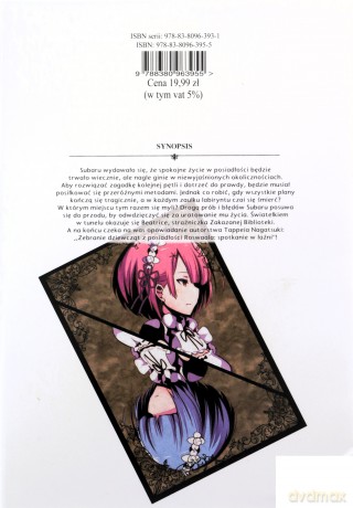 Re: Zero Życie w innym świecie od zera. Księga 2. Tydzień w rezydencji (Tom 2) - Makoto Fugetsu [KOMIKS]