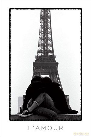 L'amour (Eiffel Tower Lovers) [PLAKAT]