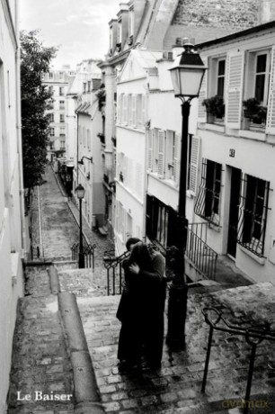 La Baiser (the Kiss) [PLAKAT]
