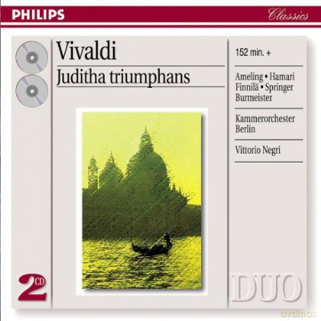 Negri,Kammerorch.Berlin: Vivaldi Juditha Triumphans [2CD]
