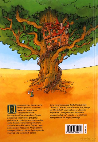 Uczeń czarnoksiężnika. Tymek i mistrz - Tomasz Leśniak, Rafał Skarżycki [KOMIKS]