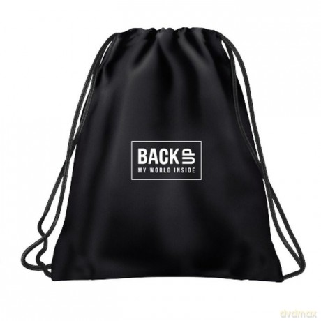 Worek na obuwie Backup Czarny WOB6A56