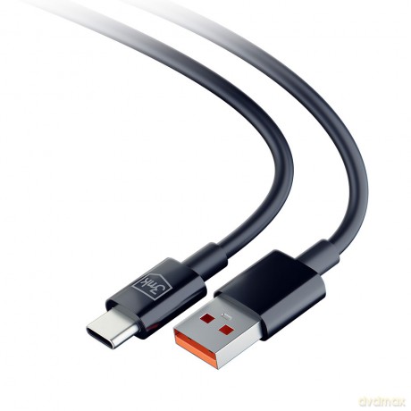 Kabel USB 3mk Hyper Cable A to C 1.2m 5A Black