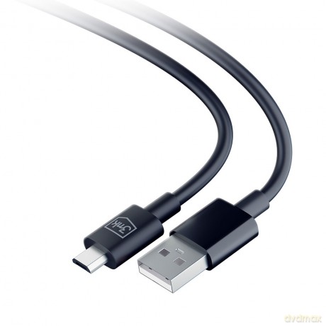 Kabel USB 3mk Hyper Cable A to Micro 1.2m 5V 2,4A Black