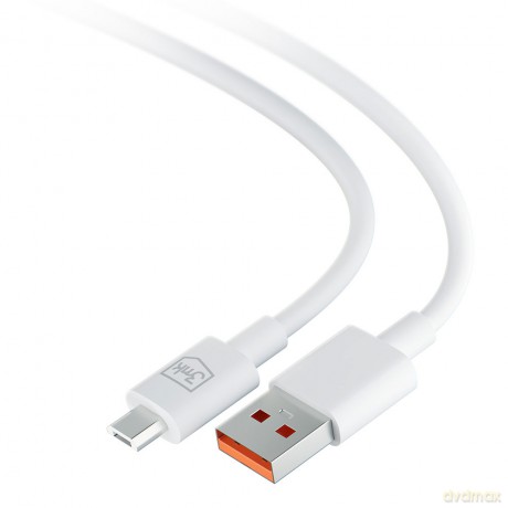 Kabel USB 3mk Hyper Cable A to Micro 1.2m 5V 2,4A White