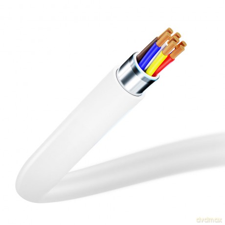 Kabel USB 3mk Hyper Cable A to Micro 1.2m 5V 2,4A White