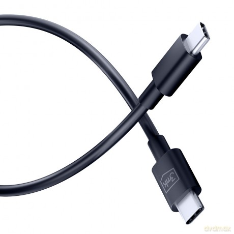 Kabel 3mk Hyper Cable C to C 100W 1.2m Black