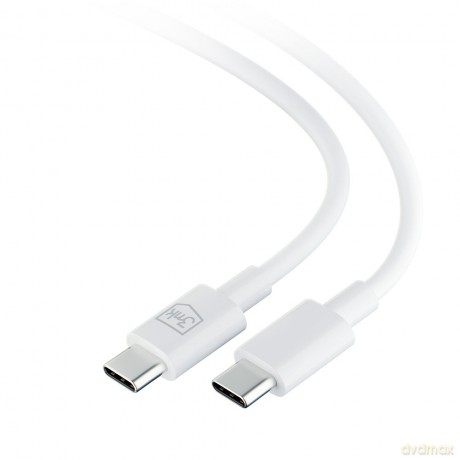 Kabel USB 3mk Hyper Cable C to C 100W 1.2m White