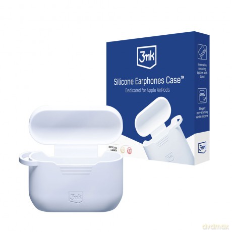 Etui Silikonowe do AirPods Pro 3mk - AirPods Pro białe