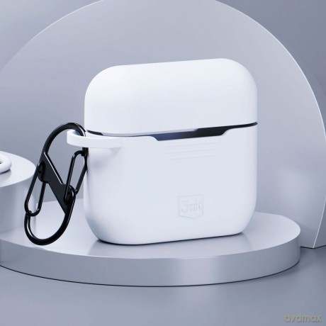 Etui Silikonowe do AirPods Pro 3mk - AirPods Pro białe